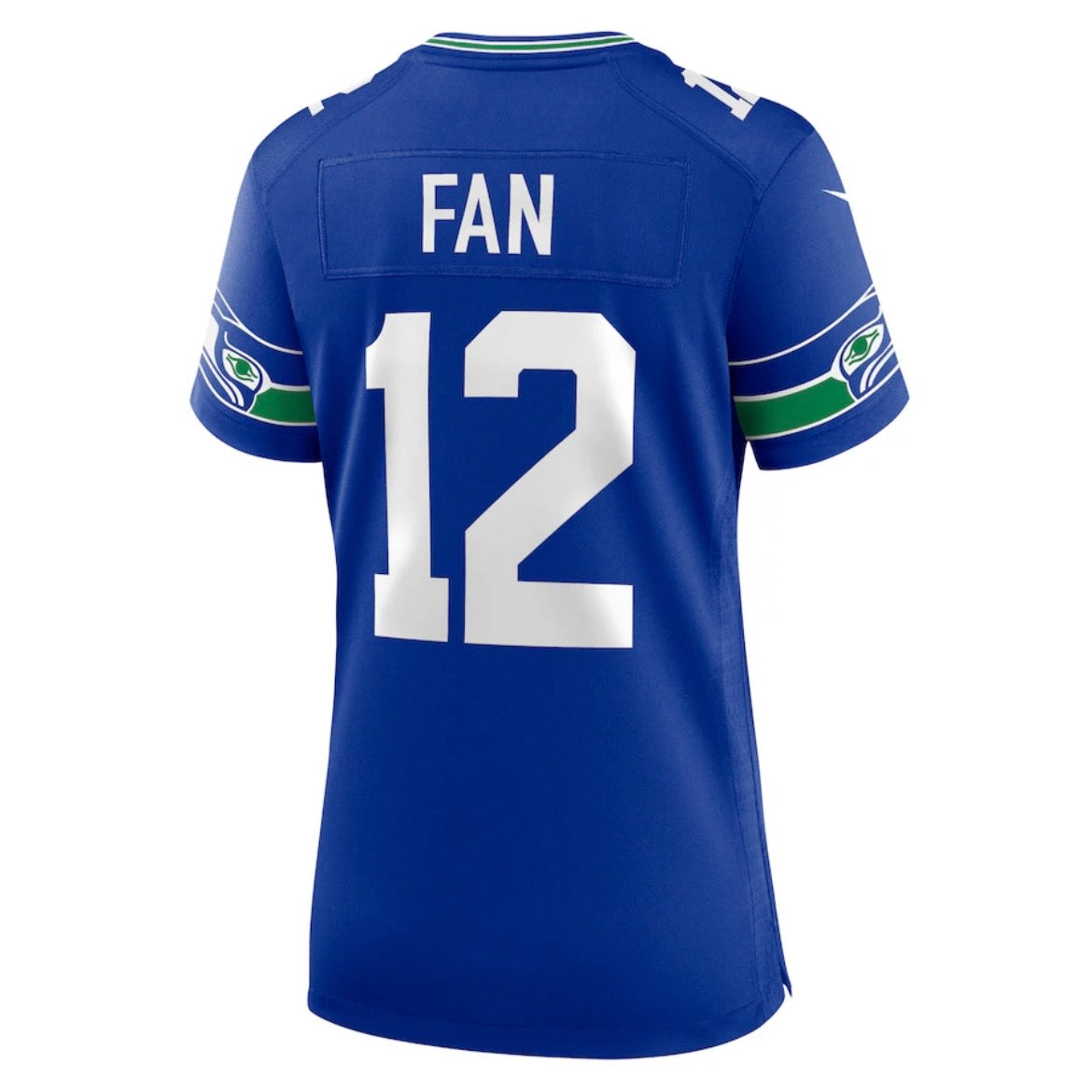 Women’s Seahawks “Fan 12” Retro Game Jersey
