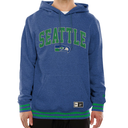 Seahawks Retro Logo Varsity Hooded Sweatshirt