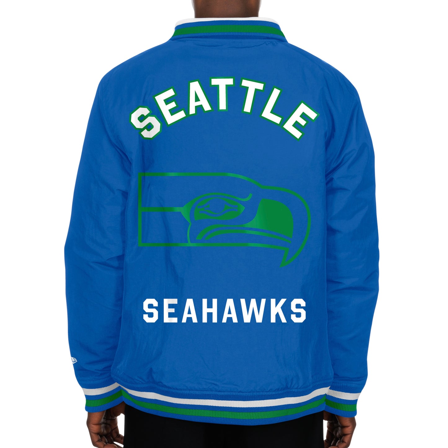 Seahawks Retro Warmup Full Zip Jacket