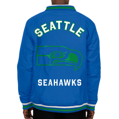 Seahawks Retro Warmup Full Zip Jacket