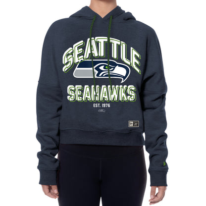 Women’s Seahawks Navy Elite Hooded Sweatshirt