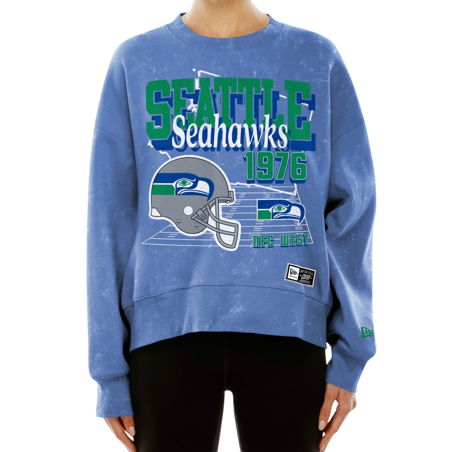 Women’s Seahawks Retro Graphic Crewneck Sweatshirt