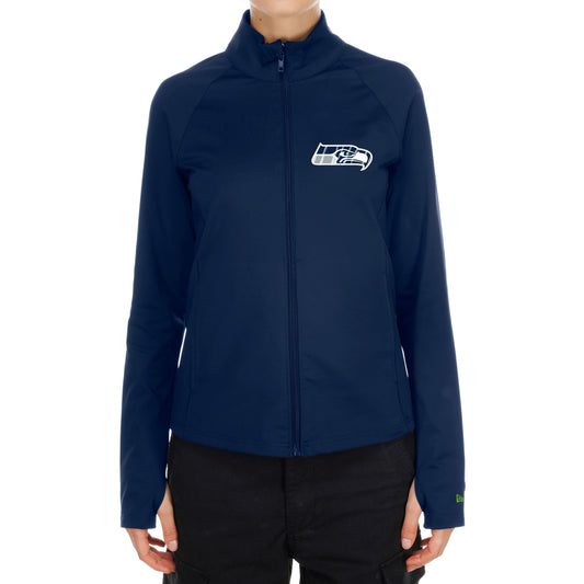 Women’s Seahawks Athletic Navy Full Zip Jacket