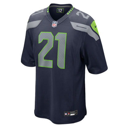 Seahawks “Witherspoon 21” Navy Game Jersey