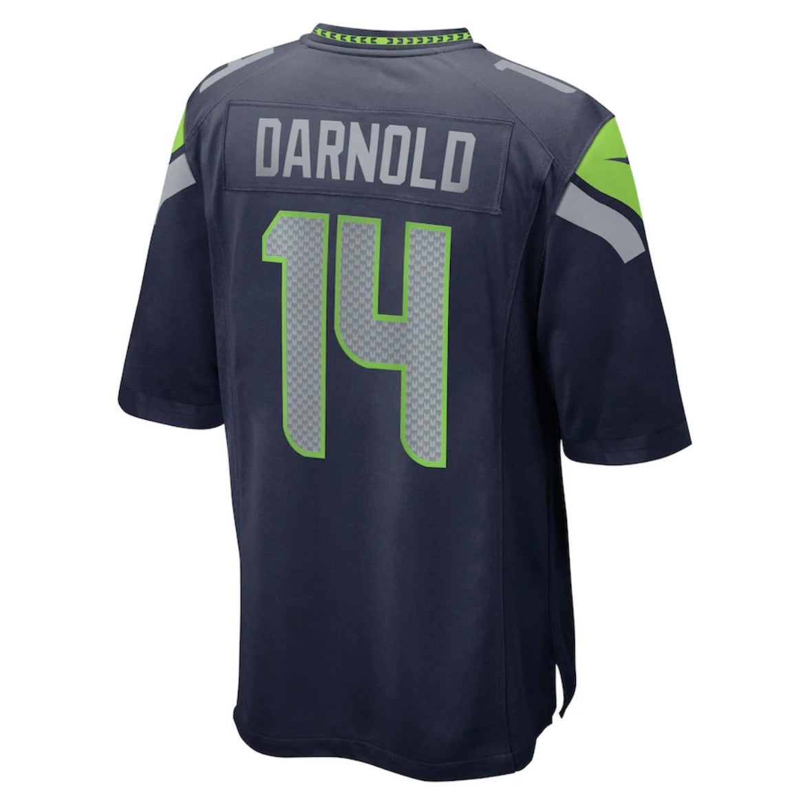 Seahawks “Darnold 14” Navy Game Jersey