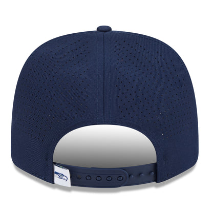 Seahawks Navy Performance Stretch-Snap Hat
