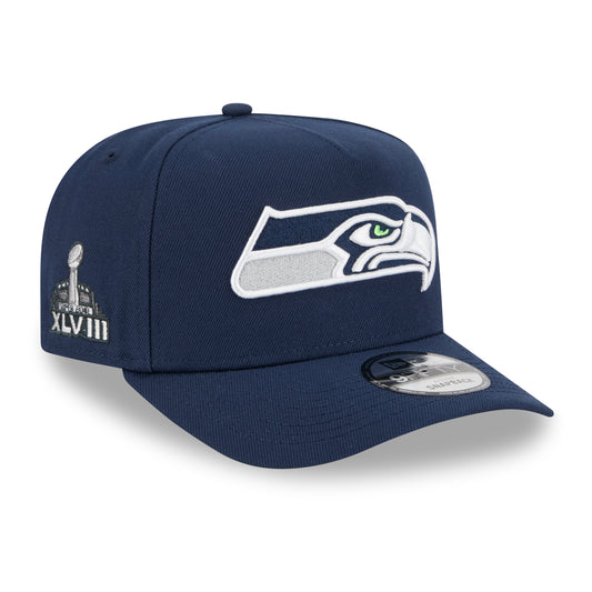 Seahawks Navy Super Bowl XLVIII Snapback Hat