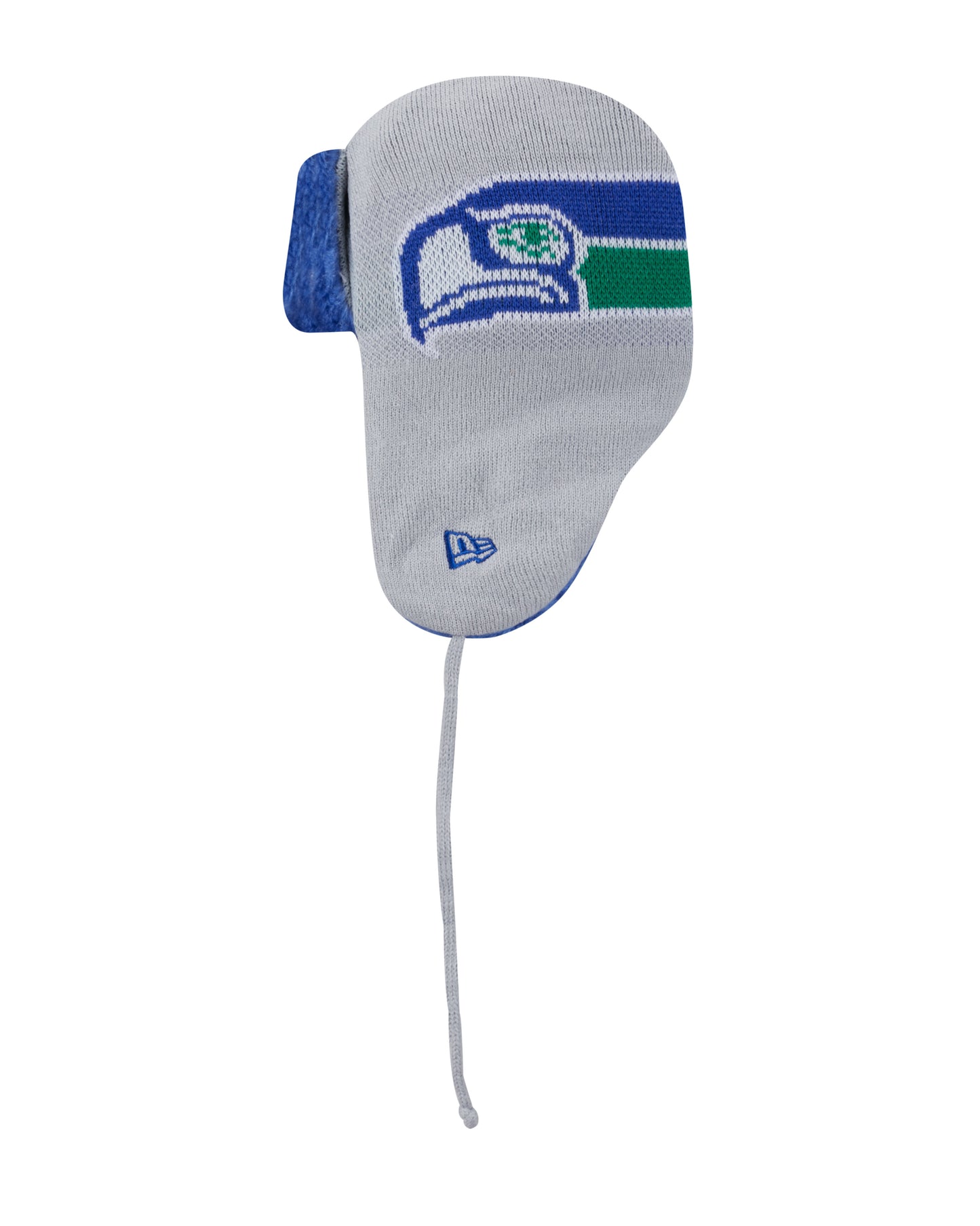 Seahawks Retro Trapper Knit Beanie