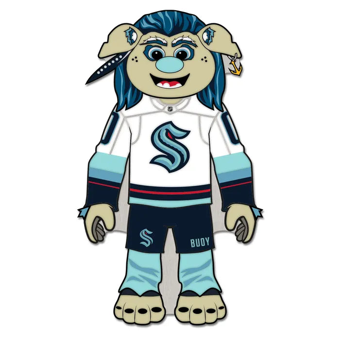 Kraken Mascot Pin