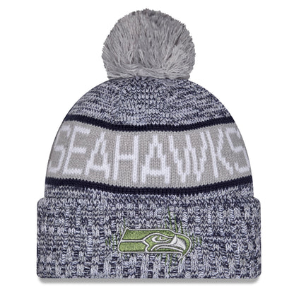 Seahawks 2026 Official Rivalry Cuffed Knit Pom Beanie
