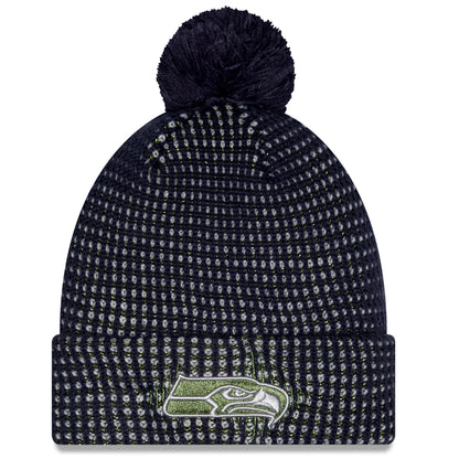 Seahawks 2026 Official Rivalry Cuffed Knit Pom Beanie