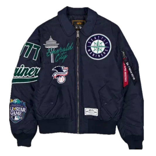 Mariners New Era Alpha Industrees Jacket