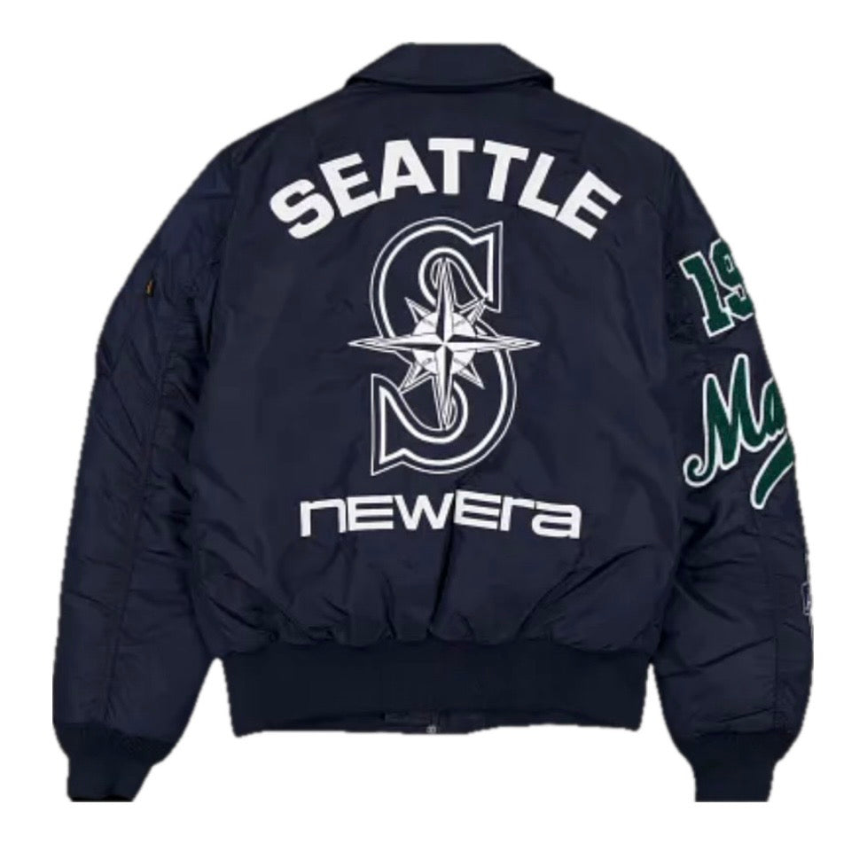 Mariners New Era Alpha Industrees Jacket