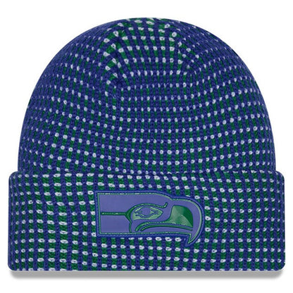 Seahawks 2026 Retro Sideline Cuffed Knit Beanie