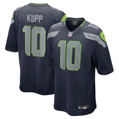 Seahawks “Kupp 10” Navy Game Jersey