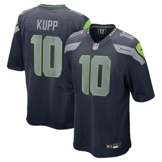 Seahawks “Kupp 10” Navy Game Jersey