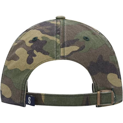 Mariners Camo Clean Up Hat
