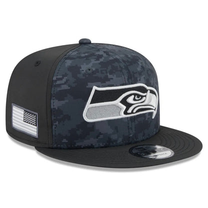 Seahawks 2026 Sideline Salute To Service Snapback Hat