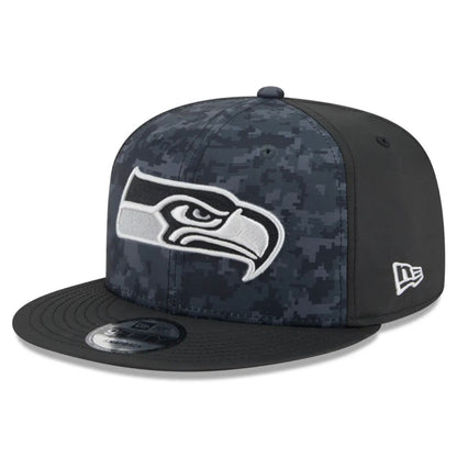 Seahawks 2026 Sideline Salute To Service Snapback Hat