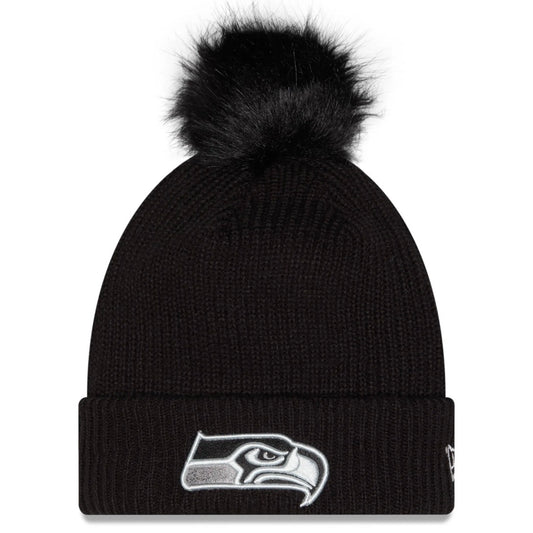Women’s Seahawks 2026 Salute To Service Cuffed Knit Pom Beanie