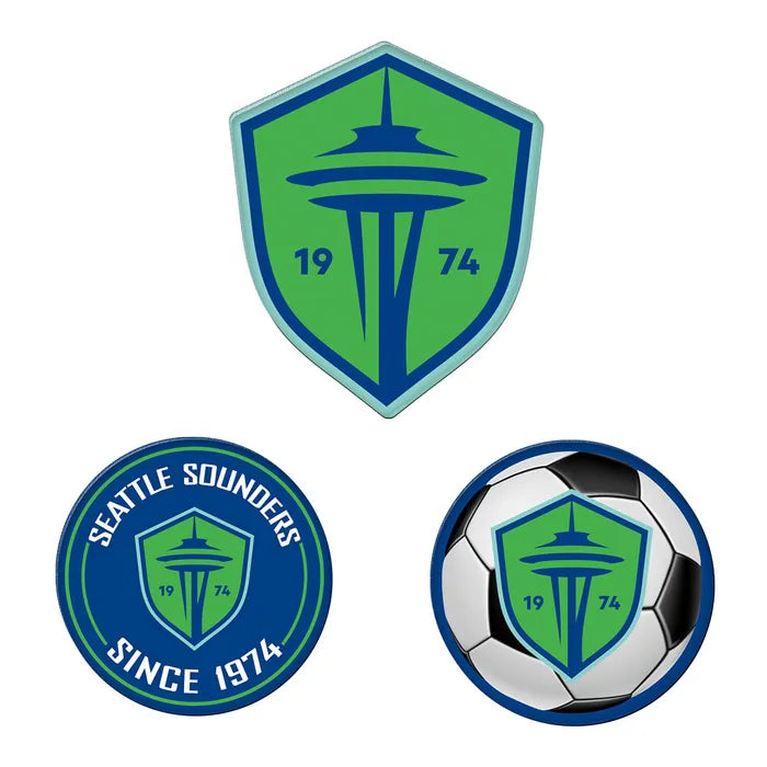 Sounders Acrylic Magnet 3-Pack
