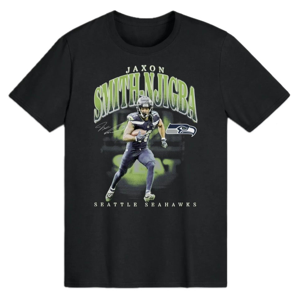 Seahawks JSN 11 Premium Black Tee