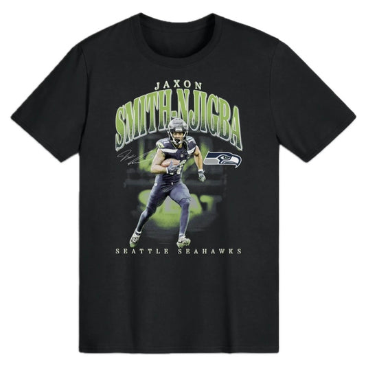 Seahawks JSN 11 Premium Black Tee