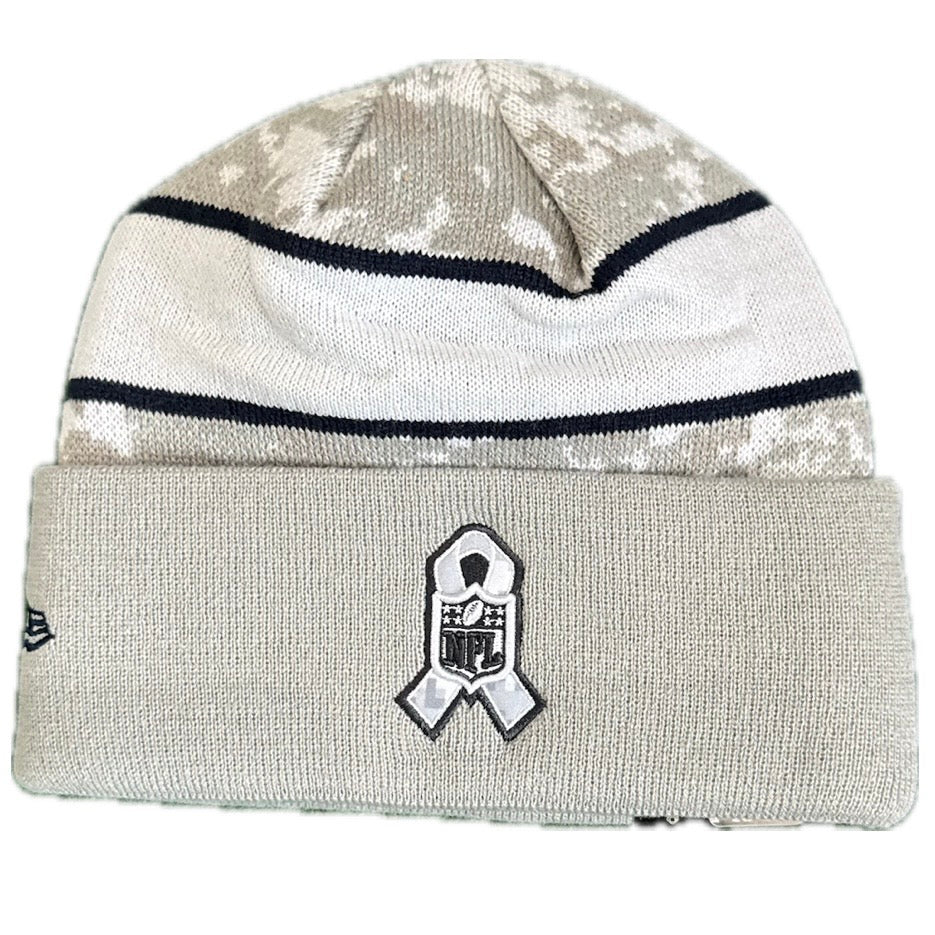 Seahawks 2026 Salute To Service Cuffed Knit Beanie