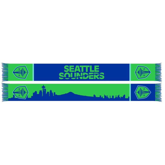 Sounders 2024 Seattle Skyline Scarf