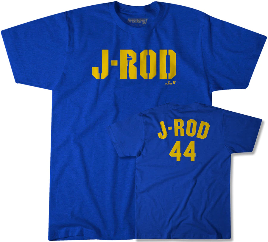 Mariners J-Rod 44 Royal Blue Player Shirt
