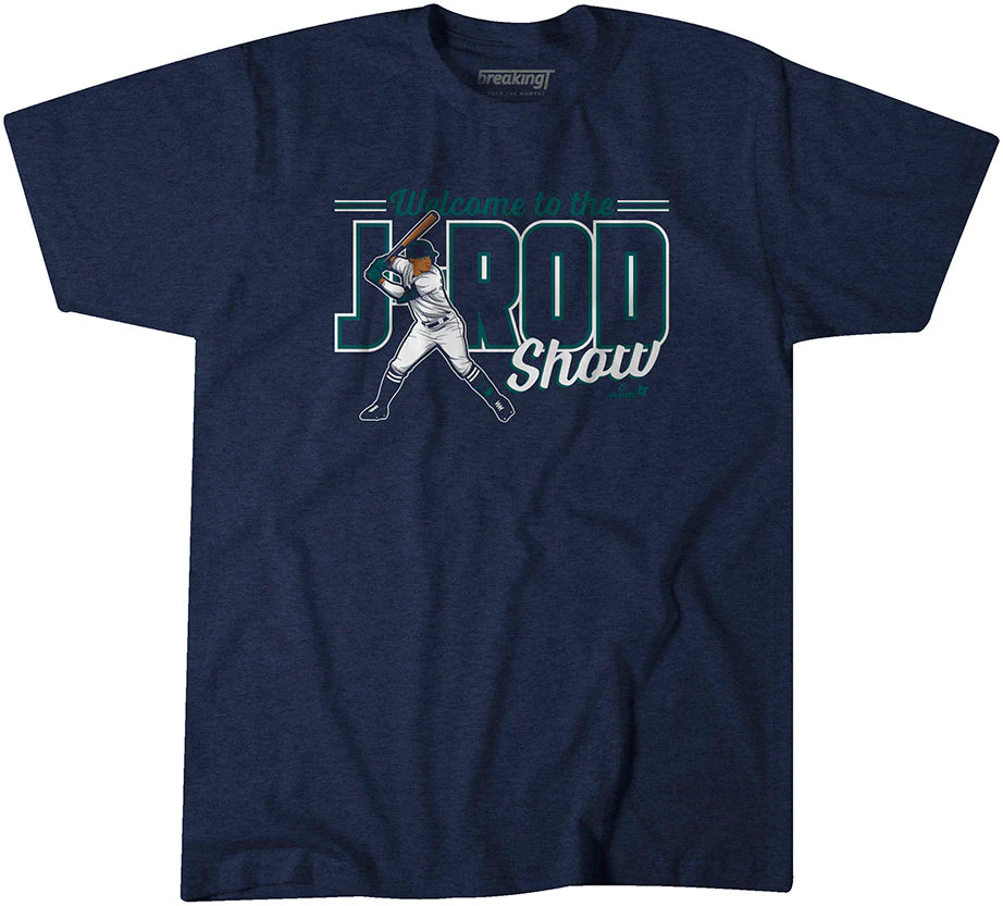 Mariners Welcome To The JROD Show Navy Shirt