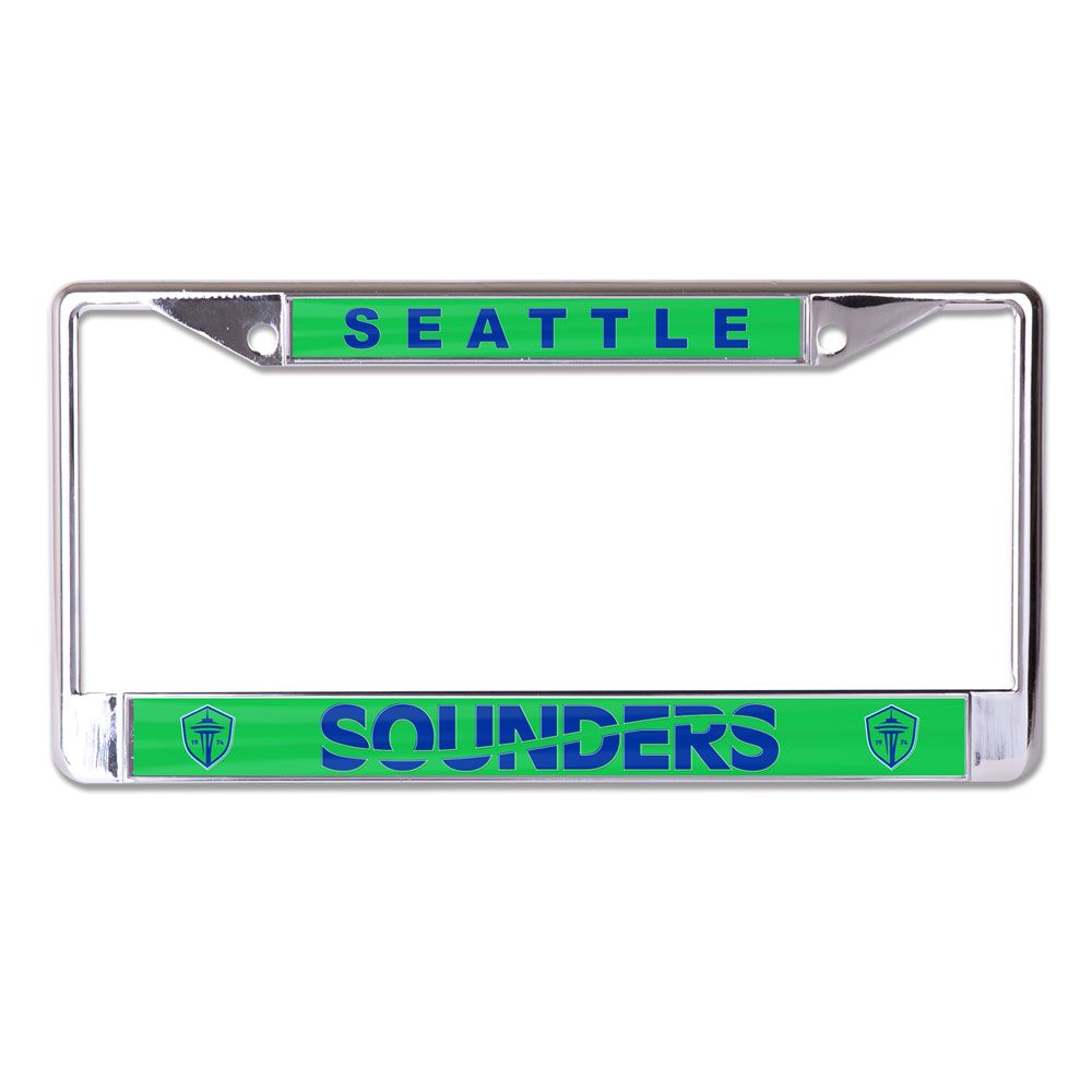 Sounders Metal License Plate Frame