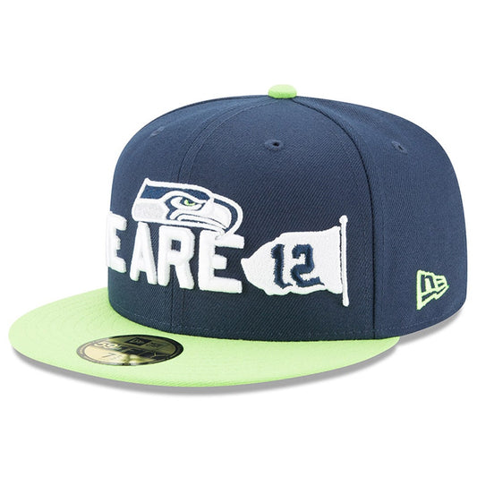 Seahawks Draft We Are 12 Spotlight 59Fifty Fitted Hat