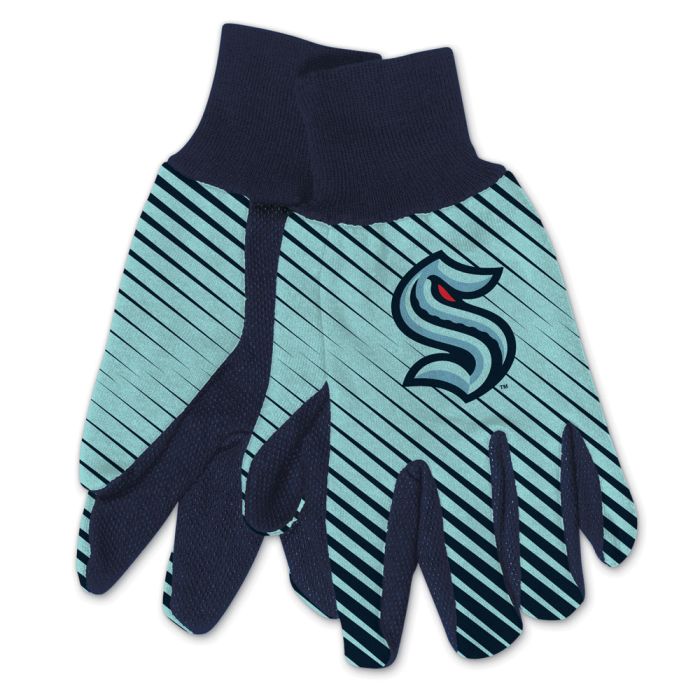 Kraken Navy / Ice Blue Gloves