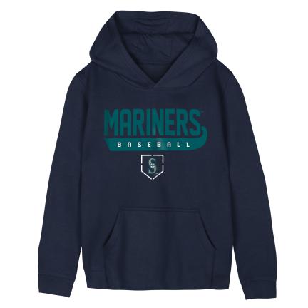 Kids Mariners Fleece Hooded Sweatshirt
