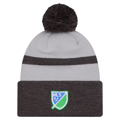 Sounders FC 2025 The Salish Sea Kickoff Pom Cuff Knit Beanie