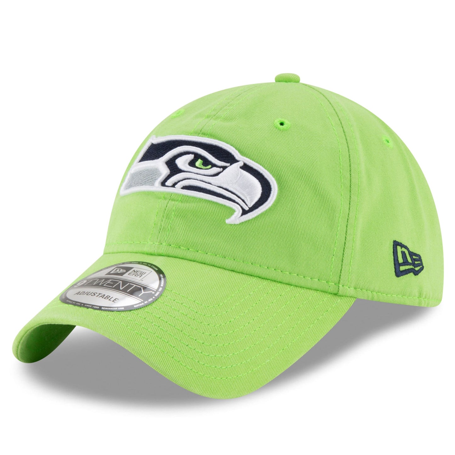 Seahawks Lime Core Classic 9Twenty Adjustable Hat