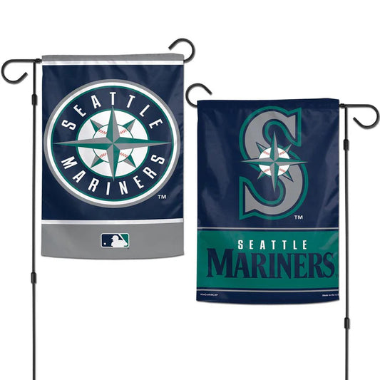 Mariners 2-sided Garden Flag 12.5" x 18"