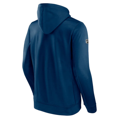 Kraken Navy Dry-Fit Pullover Hooded Sweatshirt