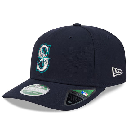 Mariners 2025 Postseason Official 9Seventy Stretch-Snap Navy Hat