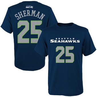 Youth Seahawks Sherman 25 Player Tee
