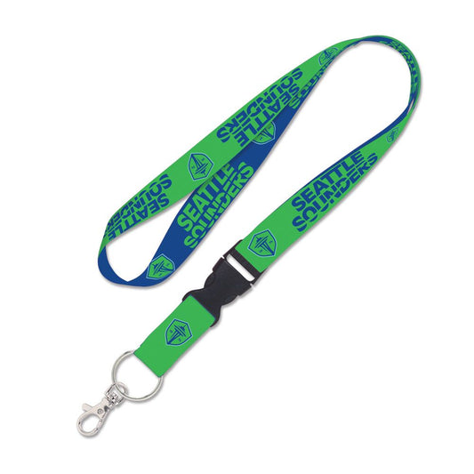 Sounders 2-Tone Buckle Lanyard