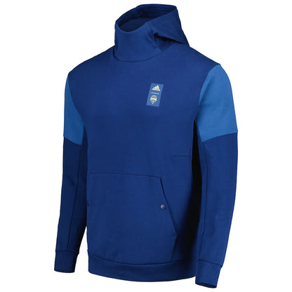 Sounders Official 2023 Player Travel Pullover Hoodie
