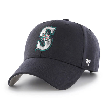 Youth / Kids Mariners Navy Adjustable Hat