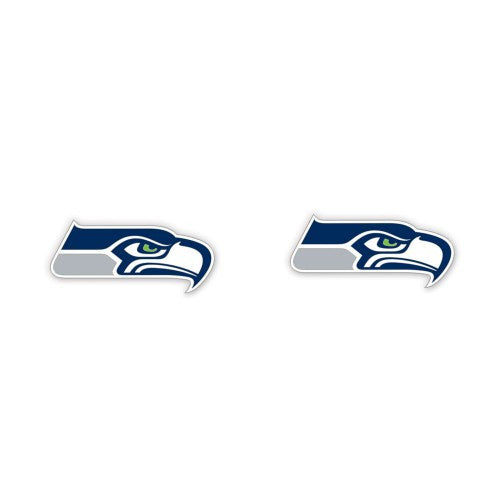 Seahawks Logo Stud Earrings