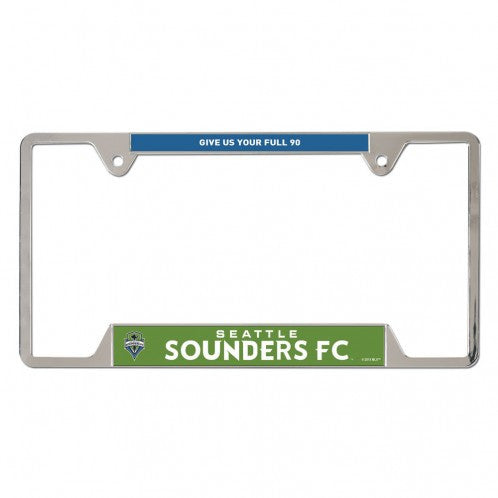Sounders Metal License Plate Frame