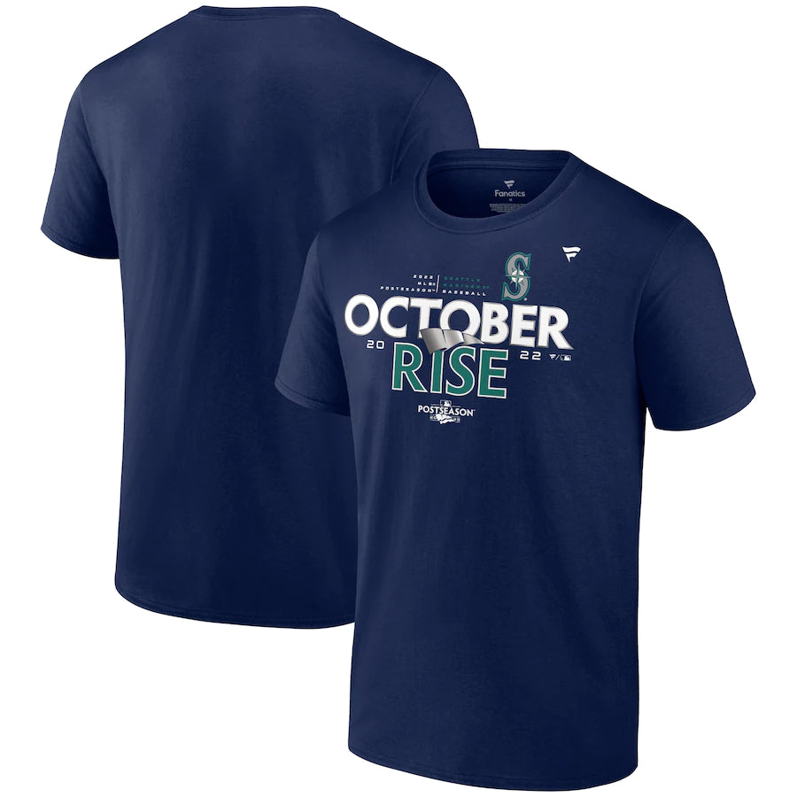 Seattle Mariners october rise 2022 Postseason Locker Room shirt