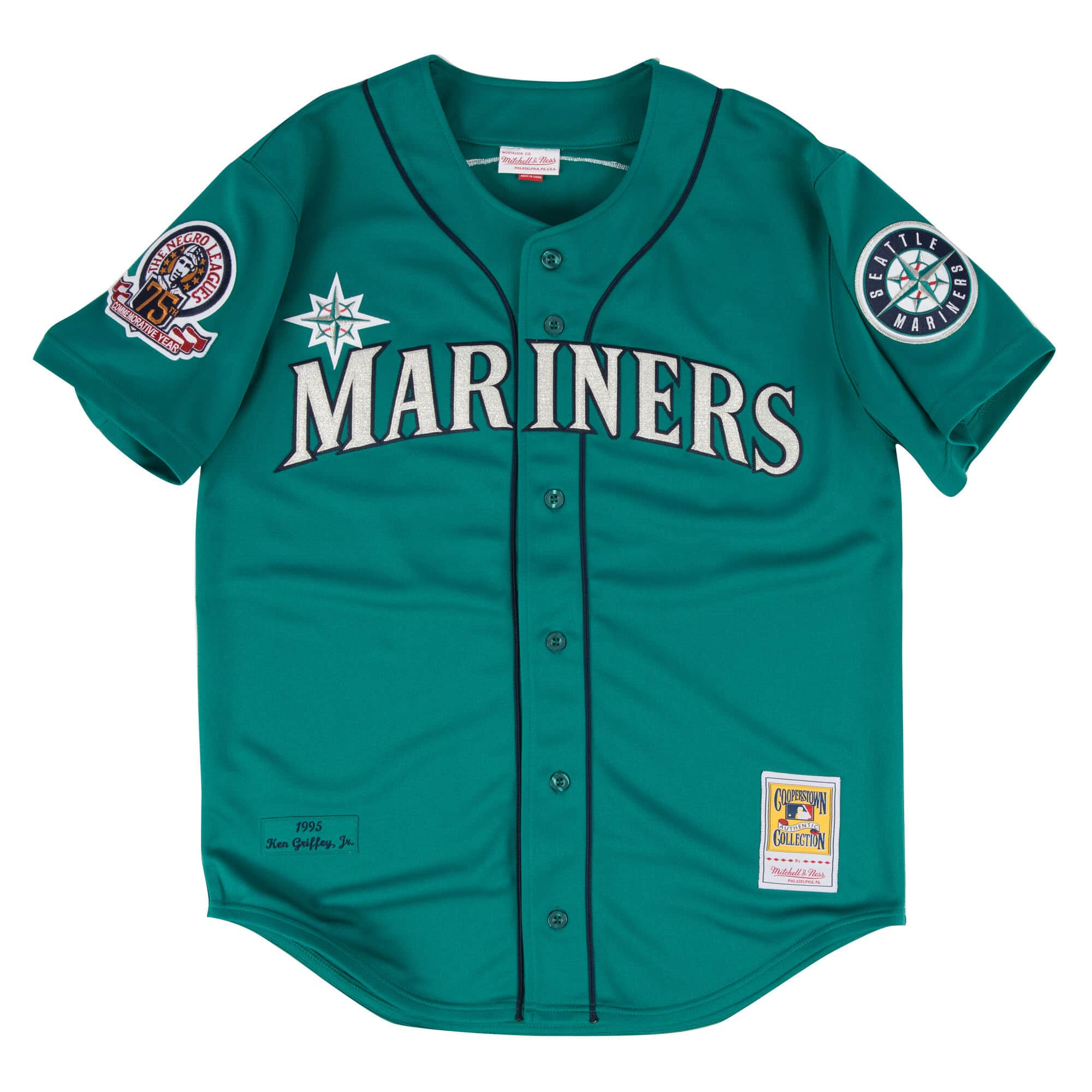 Mariners Griffey 24 Authentic Teal Jersey Gameday Sports Shop