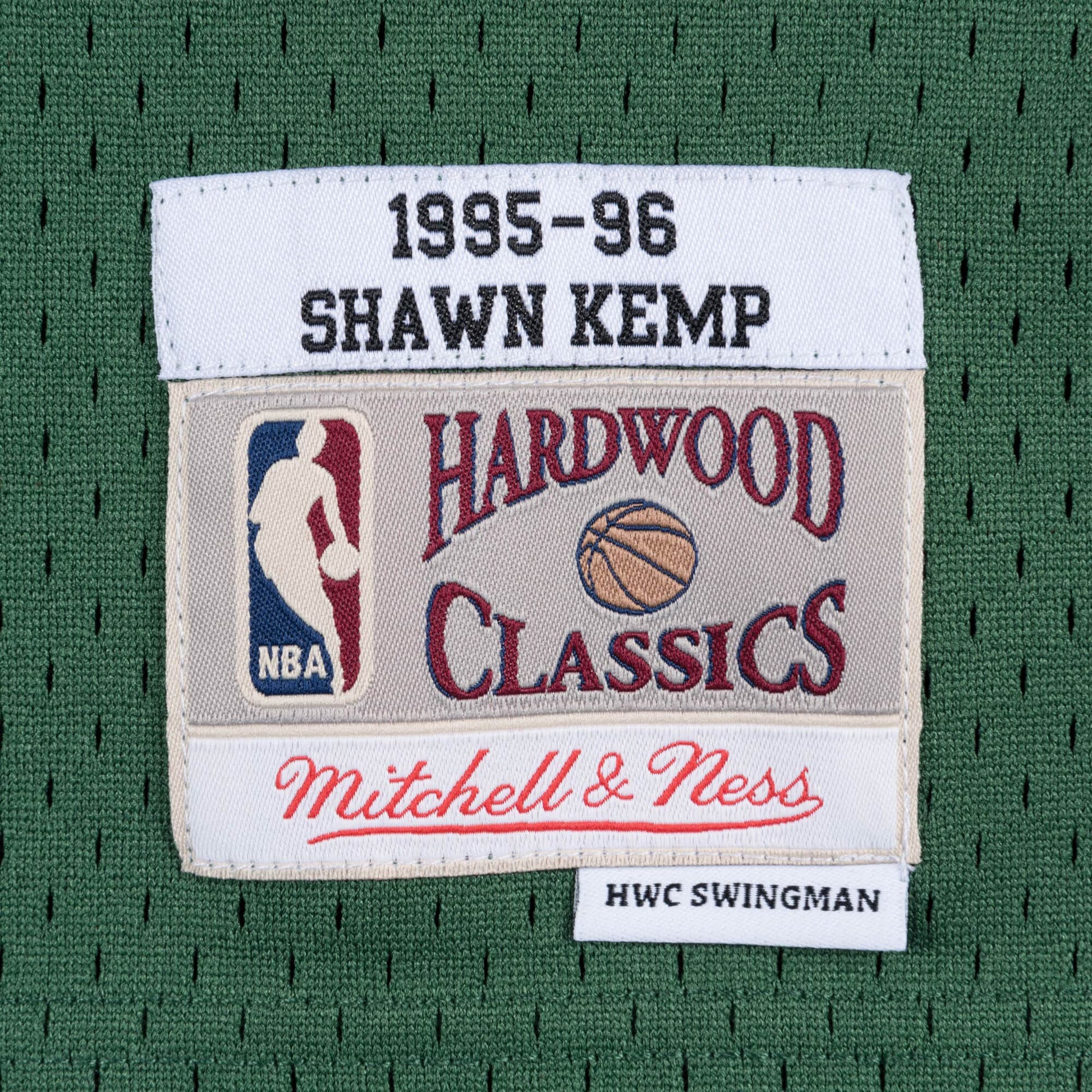 Original 1995-1996 Shawn Kemp Jerseysonics Champion 