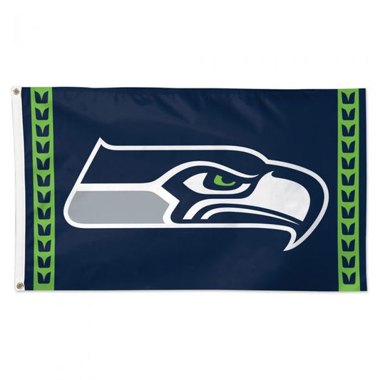 Seahawks Feather Deluxe 3x5 Flag